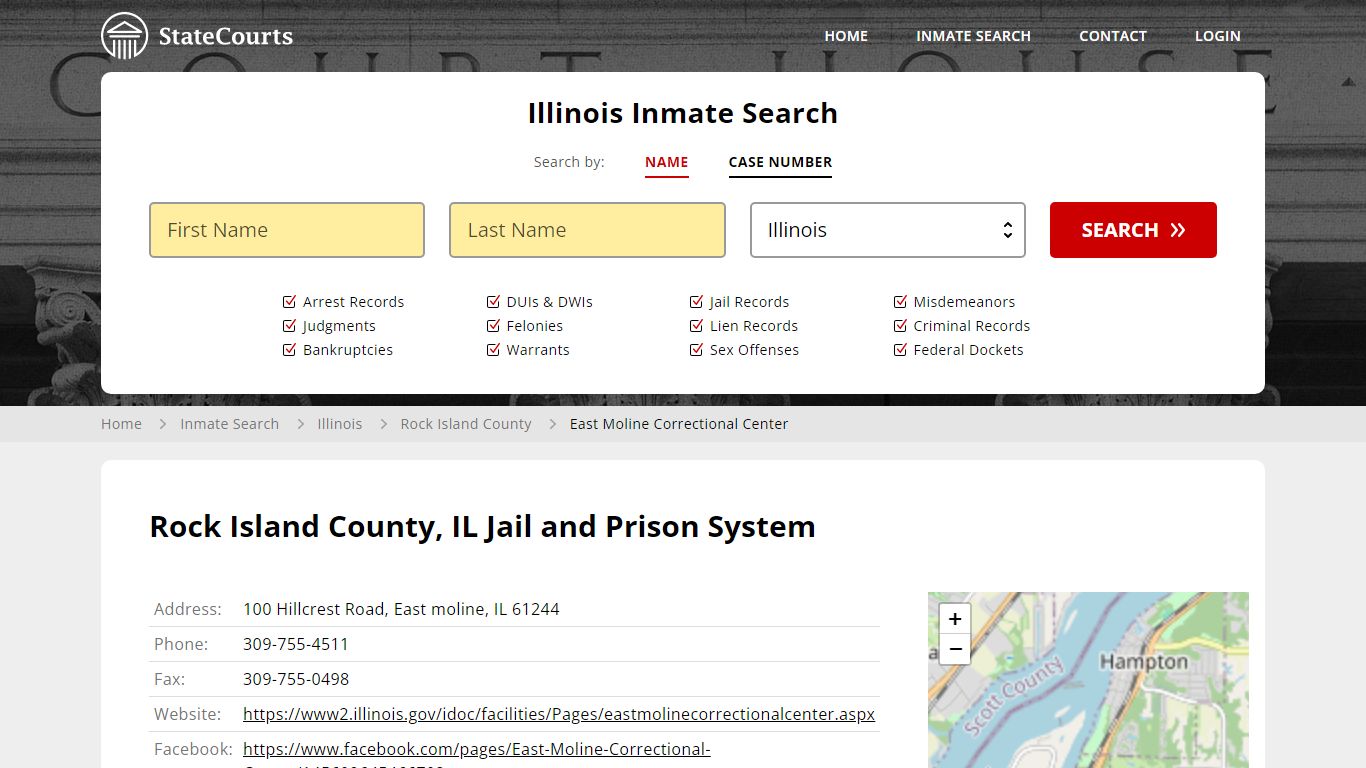 East Moline Correctional Center Inmate Records Search, Illinois ...